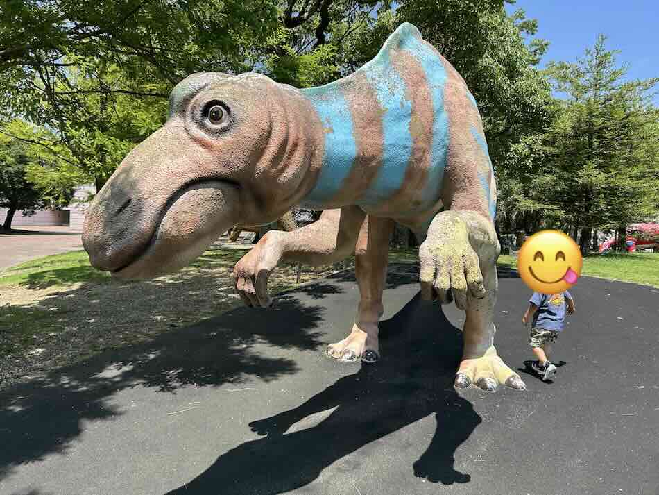 のんほいパーク 恐竜エリア6