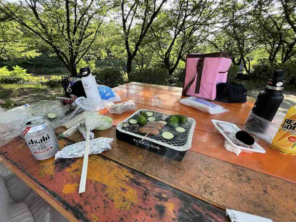 荒子川公園 BBQ