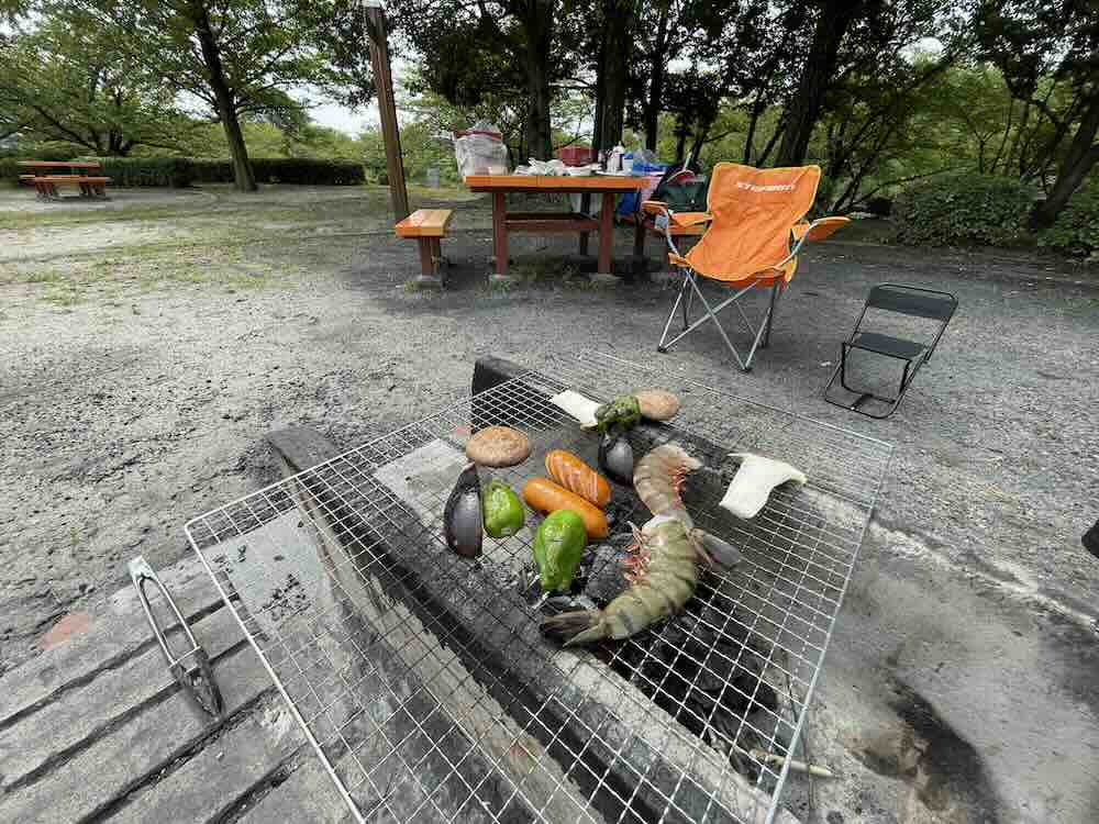 荒子川公園 BBQ