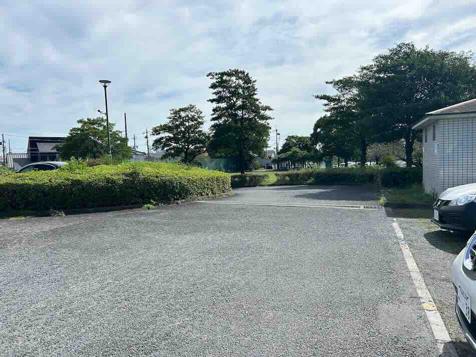 荒子川公園 駐車場 入り口