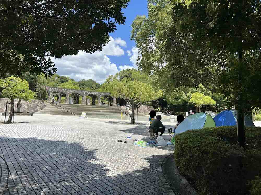 大府みどり公園 水遊び じゃぶじゃぶ池