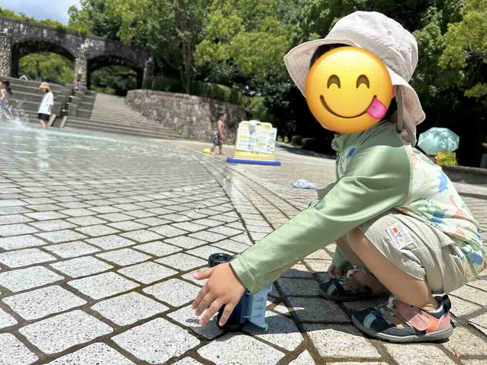 大府みどり公園 水遊び じゃぶじゃぶ池