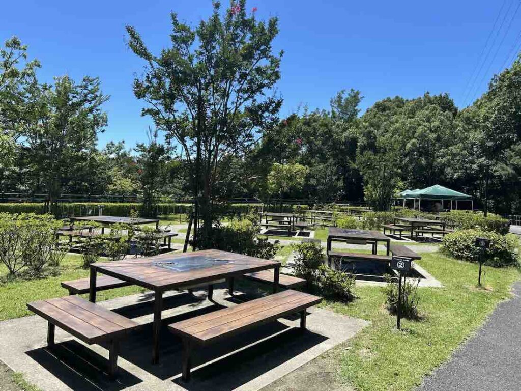 大府みどり公園 バーベキュー施設