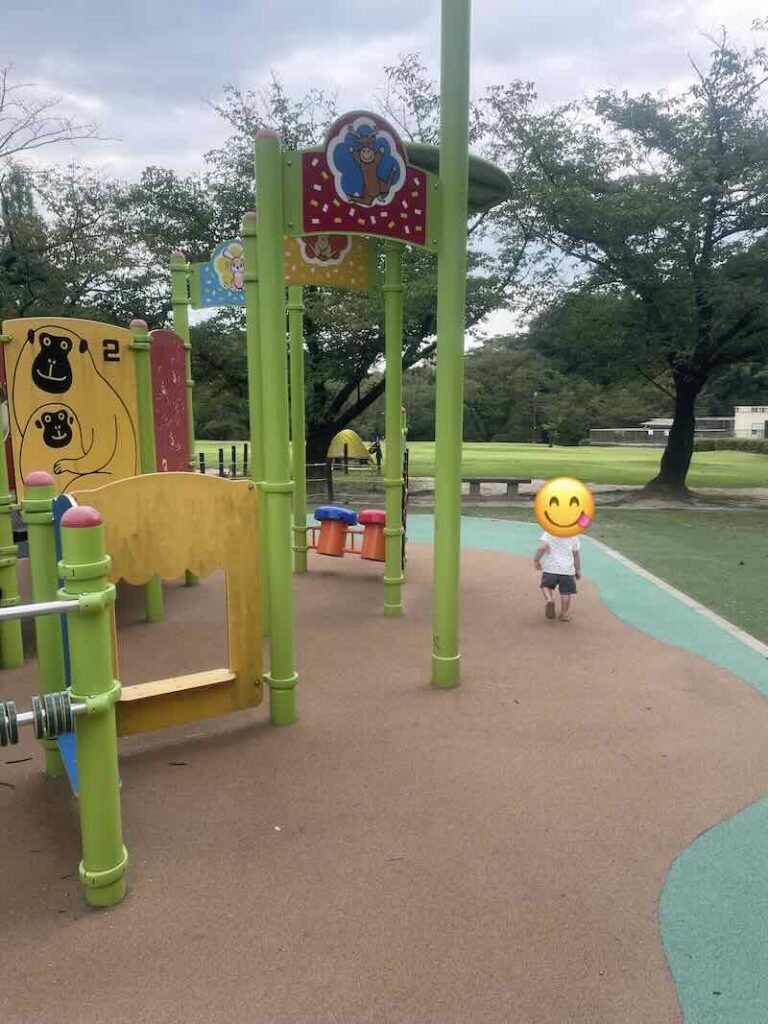 大池公園 遊具 風景