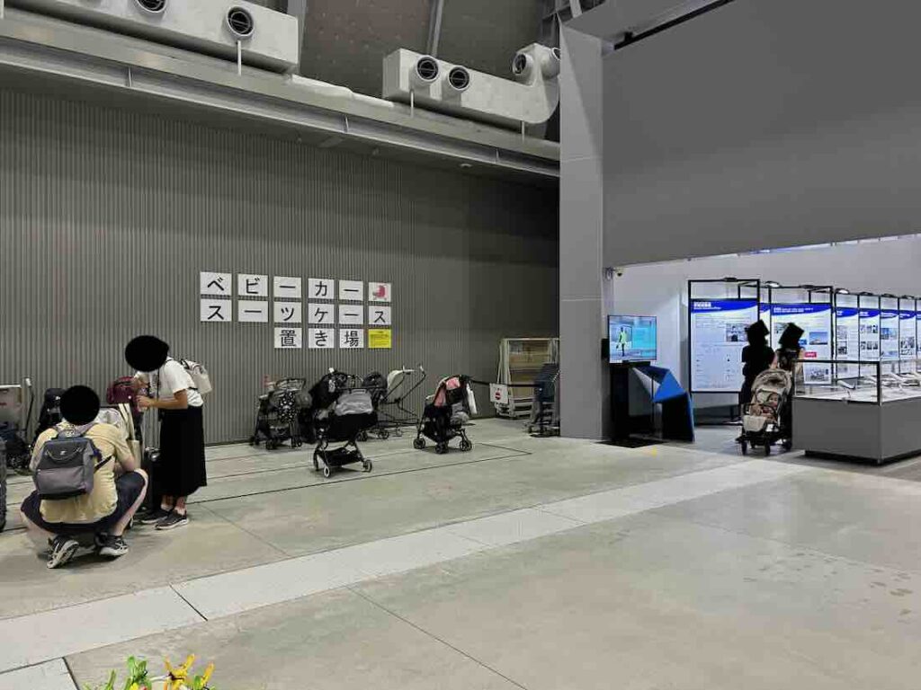 セントレア フライトオブドリームズ トイレ 授乳室 ベビーカー