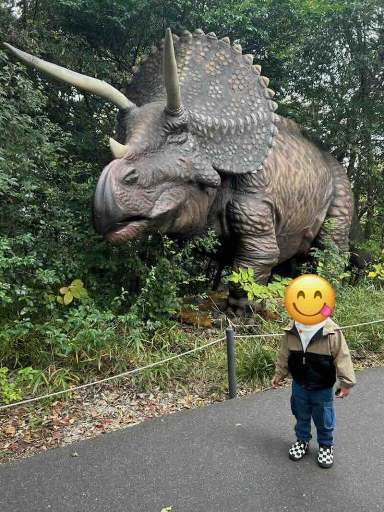 大高緑地公園　ディノアドベンチャー名古屋　思い出の一枚