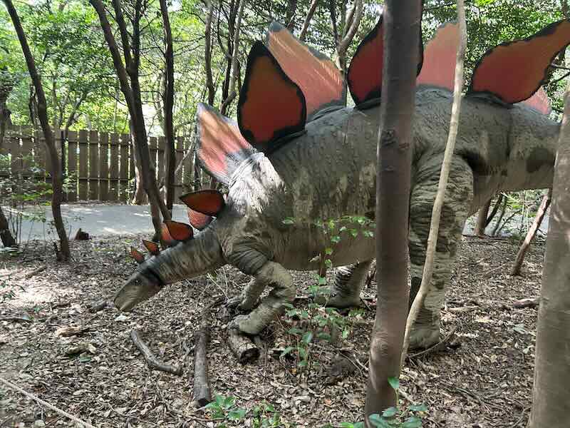 大高緑地公園　ディノアドベンチャー名古屋　ステゴサウルス