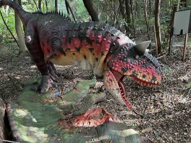 大高緑地公園　ディノアドベンチャー名古屋　凶暴な恐竜