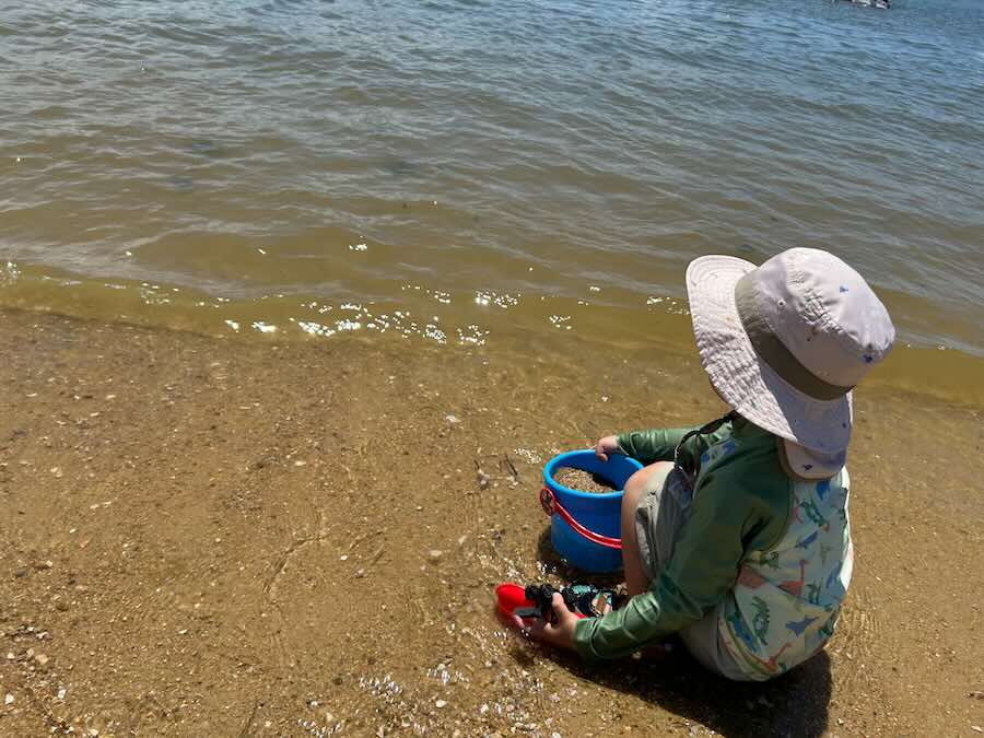 新舞子マリンパーク ビーチ ピクニック 芝生 海遊び 砂遊び 売店