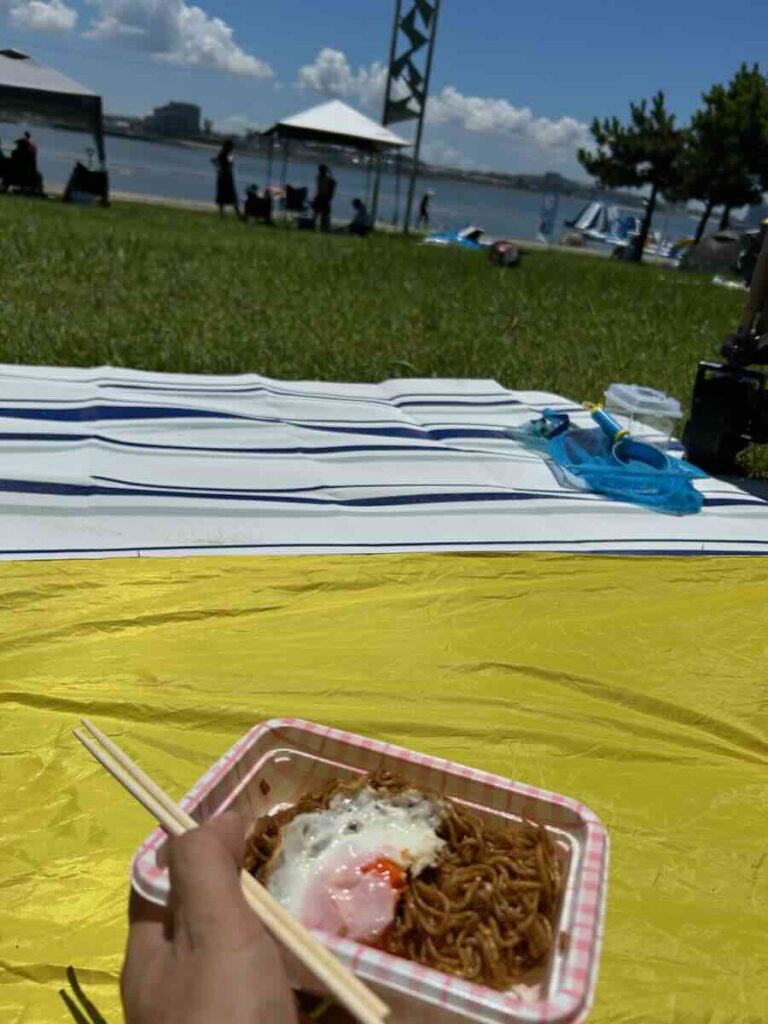 新舞子マリンパーク ビーチ ピクニック