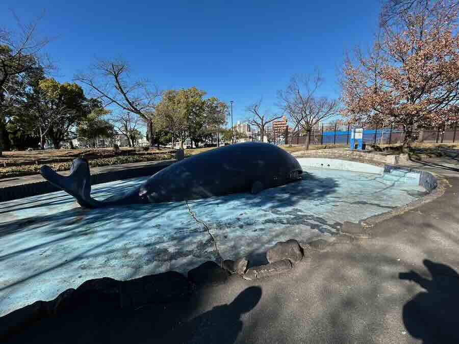 道徳公園　くじら池