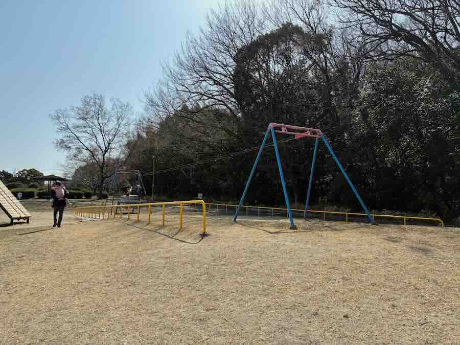 天白公園 遊具 ロープウェイ
