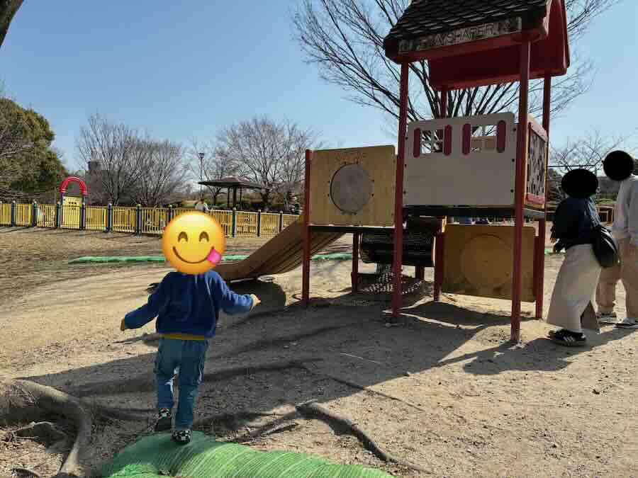天白公園 遊具 滑り台 子連れ 幼児用遊具