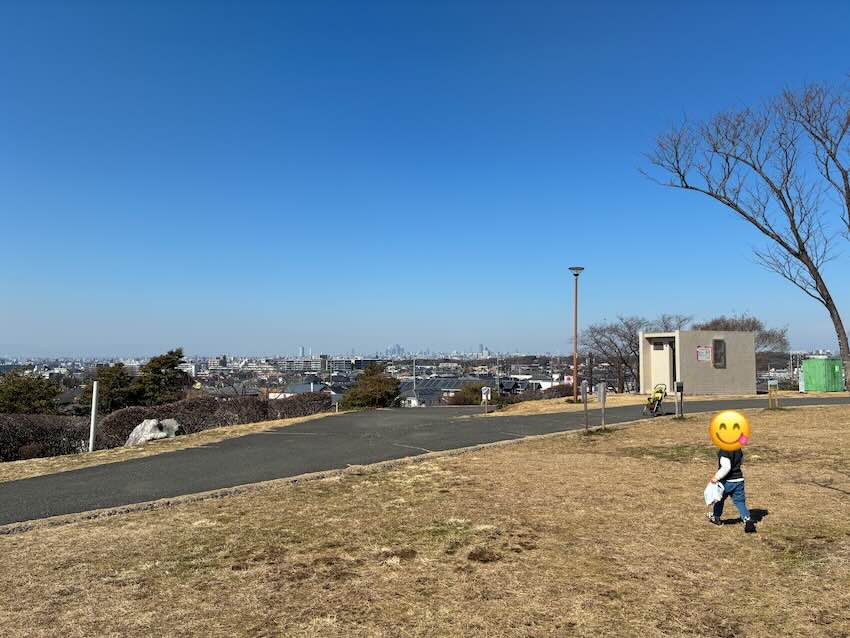 滝の水公園 遊具 景色 パノラマビュー 夜景