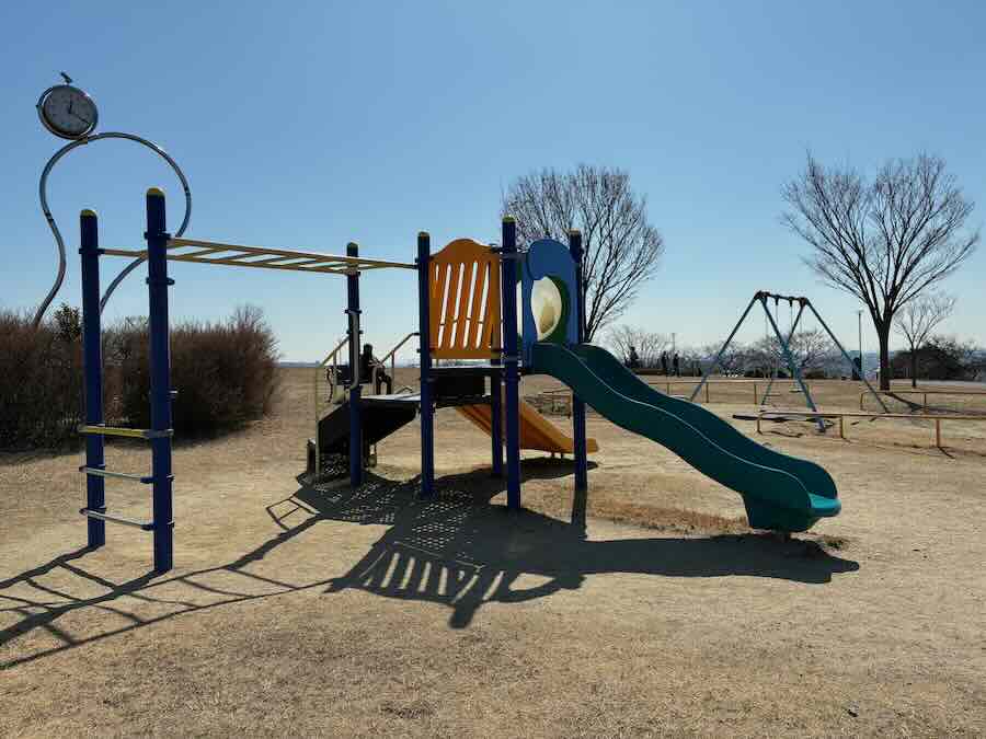 滝の水公園 遊具 景色 パノラマビュー 夜景