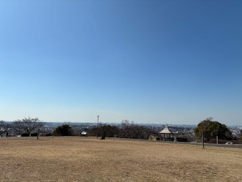 滝の水公園 遊具 景色 パノラマビュー 夜景