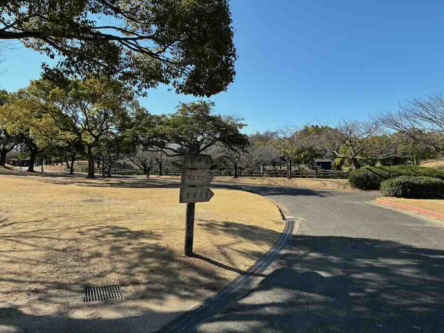 平地公園 ゴーカート 遊具 ピクニック 子ども 子連れ レビュー 交通公園 自転車 滑り台 芝生 砂場 ベンチ 花見