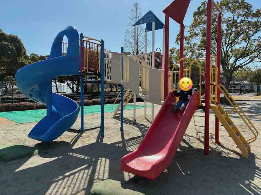 平地公園 ゴーカート 遊具 ピクニック 子ども 子連れ レビュー 交通公園 自転車 滑り台