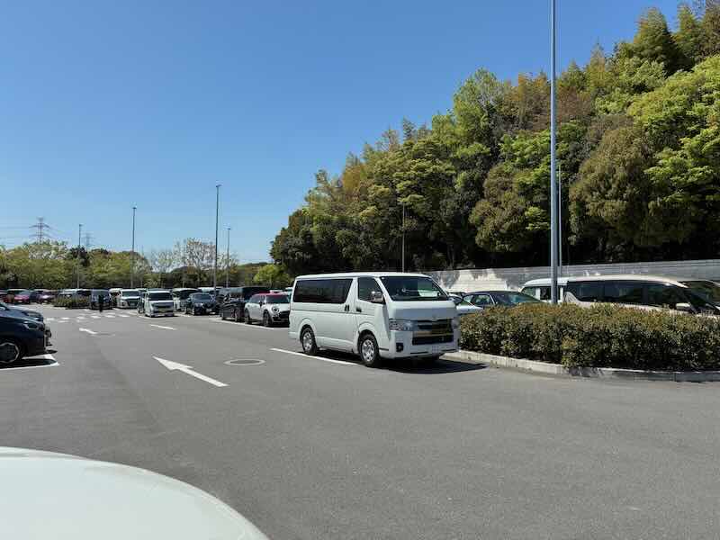 於大公園　駐車場　リニューアル