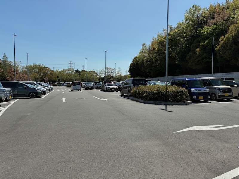 於大公園　駐車場　リニューアル